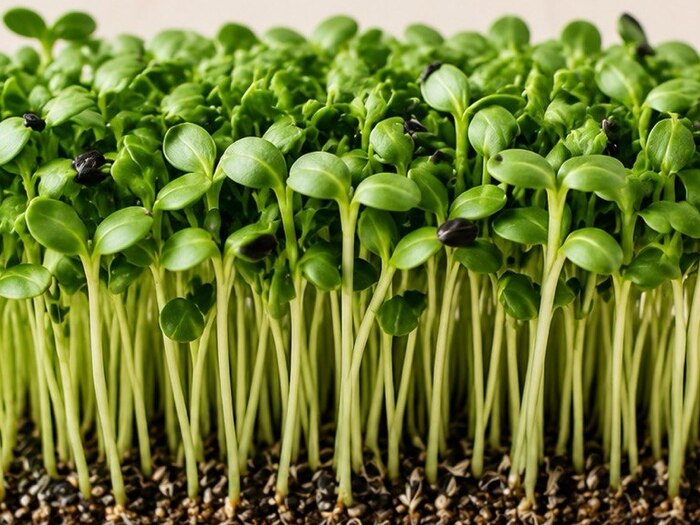 Sunflower microgreens